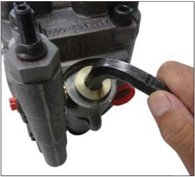 Install Control Piston Plug Assembly